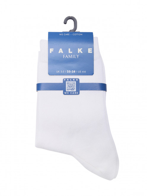 Однотонные носки из хлопка Falke - Обтравка1