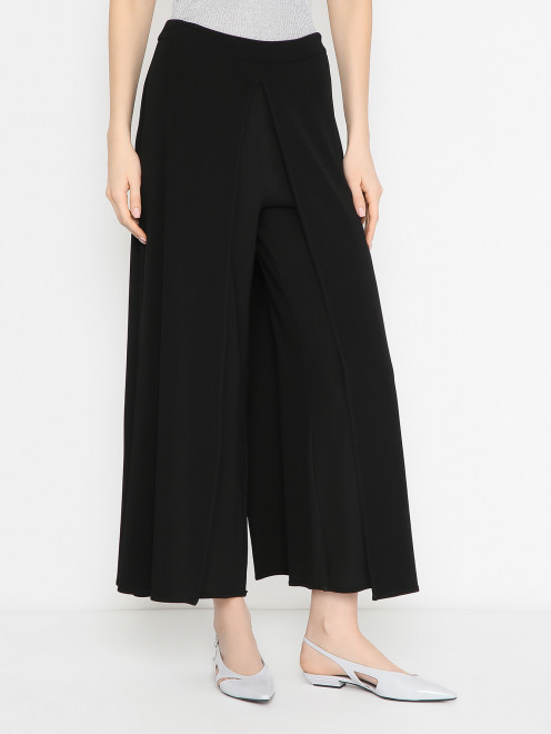 Эластичные брюки с разрезами Max Mara - МодельВерхНиз