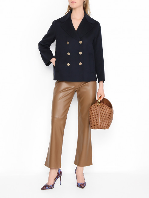 Полупальто из шерсти Max Mara - МодельОбщийВид