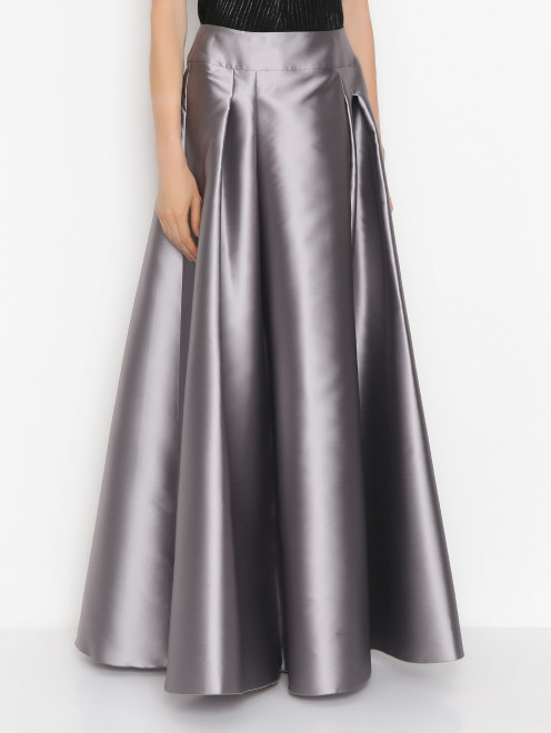 Сатиновая юбка в пол Alberta Ferretti - МодельВерхНиз