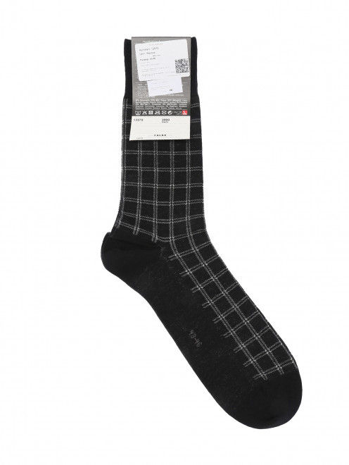Носки в клетку Falke - Обтравка1