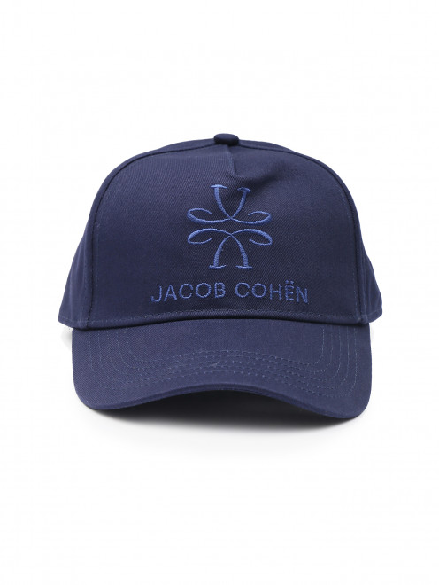 Бейсболка из хлопка с вышивкой Jacob Cohen - Общий вид