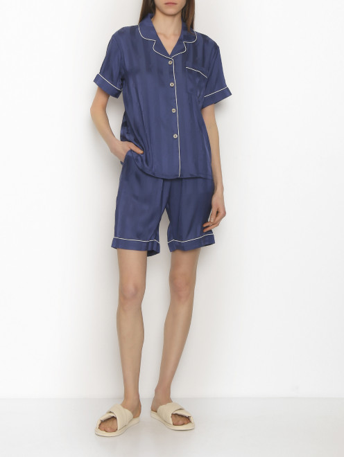 Пижама с блузой и шортами Ellassay - МодельОбщийВид