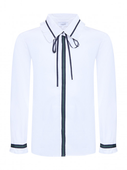 Блуза с трикотажными рукавами Aletta Couture - Общий вид