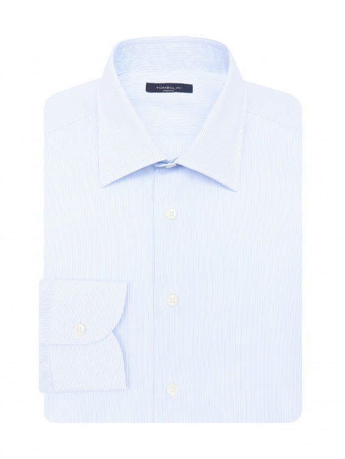 Рубашка из хлопка с узором полоска Tombolini - Общий вид