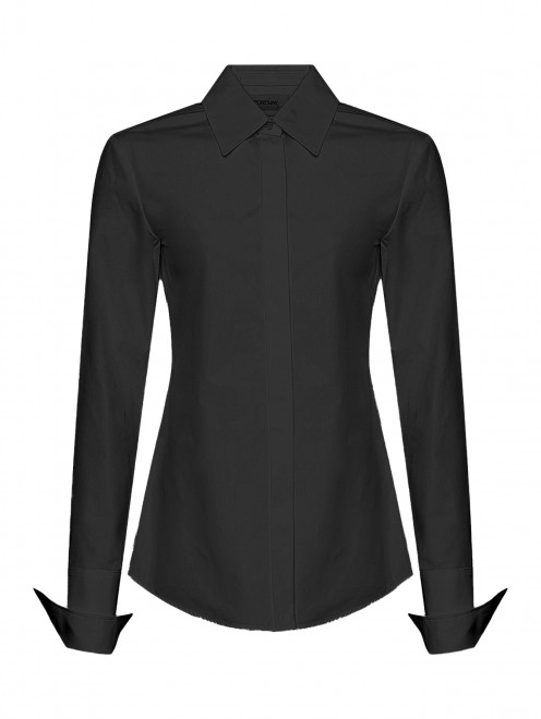 Однотонная блуза из хлопка Sportmax - Общий вид