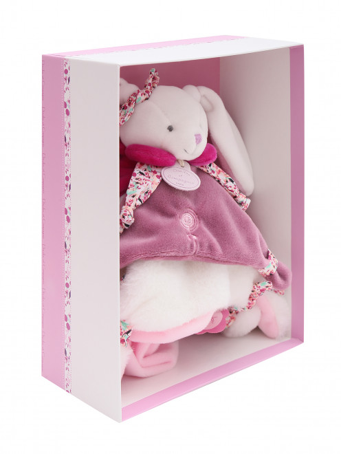 Плюшевый заяц в коробке DouDou et Compagnie - Обтравка1