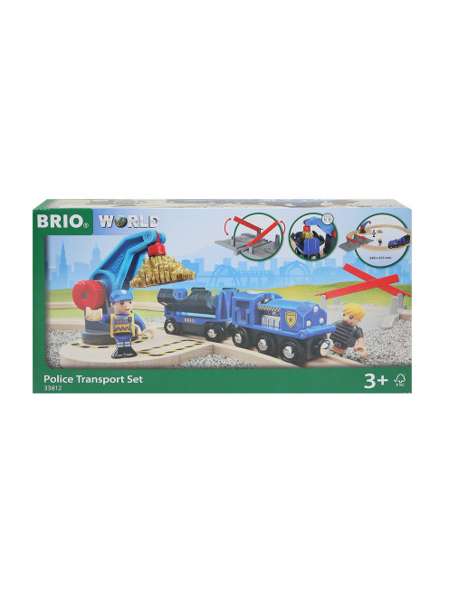 Игровой набор "Полицейский Транспорт" BRIO - Обтравка1
