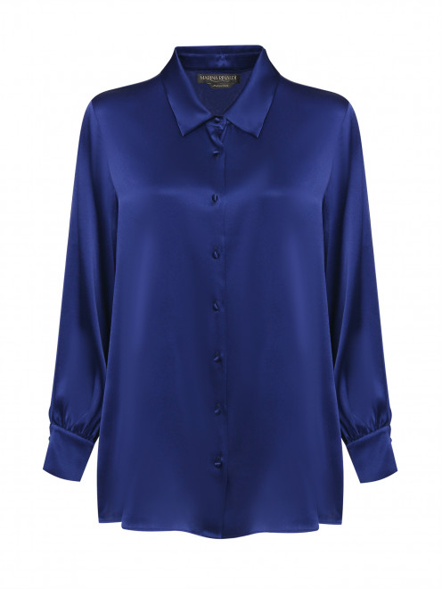 Однотонная блуза с длинным рукавом Marina Rinaldi - Общий вид