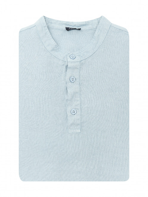 Рубашка изо льна с коротким рукавом Il Gufo - Общий вид