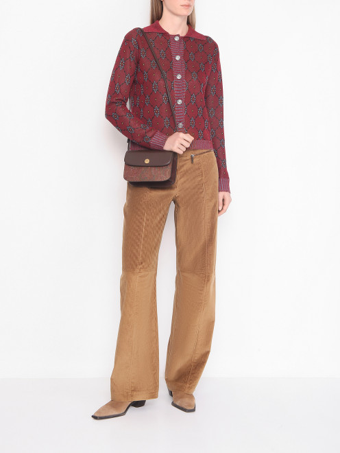 Сумка с узором пейсли Etro - МодельОбщийВид