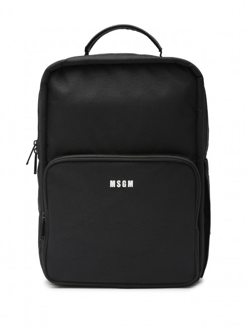 Однотонный рюкзак с логотипом MSGM - Общий вид