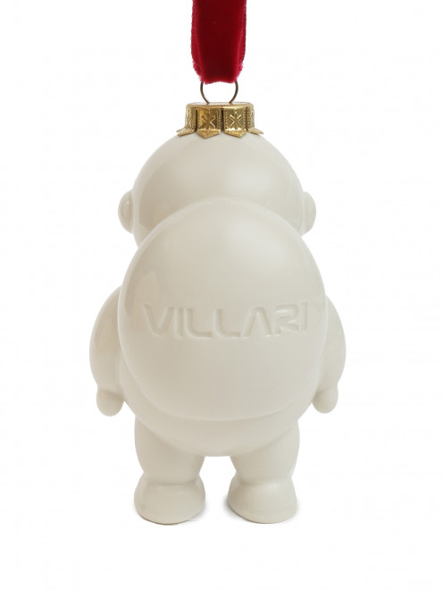 Елочная игрушка мечтатель из фарфора Villari - Обтравка1