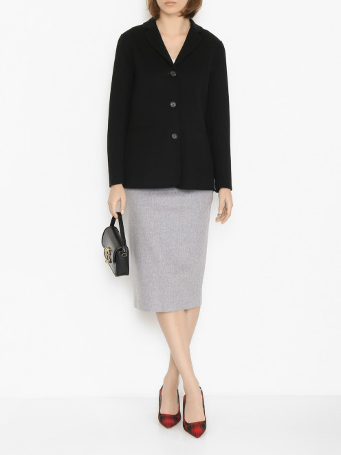 Юбка-карандаш из шерсти Max Mara - МодельОбщийВид