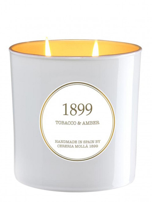 Свеча Tobacco & Amber XL, 3 фитиля, 600 г Cereria Molla 1889 - Общий вид