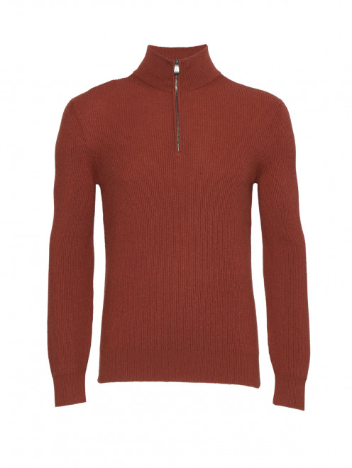 Свитер из кашемира на молнии Piacenza Cashmere 1733 - Общий вид