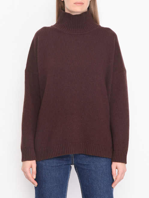 Свитер из шерсти свободного кроя Weekend Max Mara - МодельВерхНиз