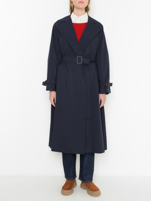 Базовый тренч с карманами Weekend Max Mara - МодельВерхНиз