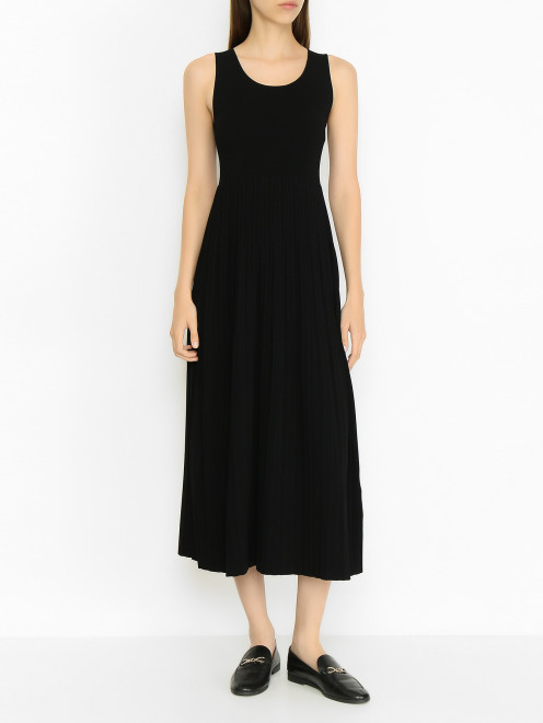Трикотажное платье из смесовой вискозы Weekend Max Mara - МодельВерхНиз