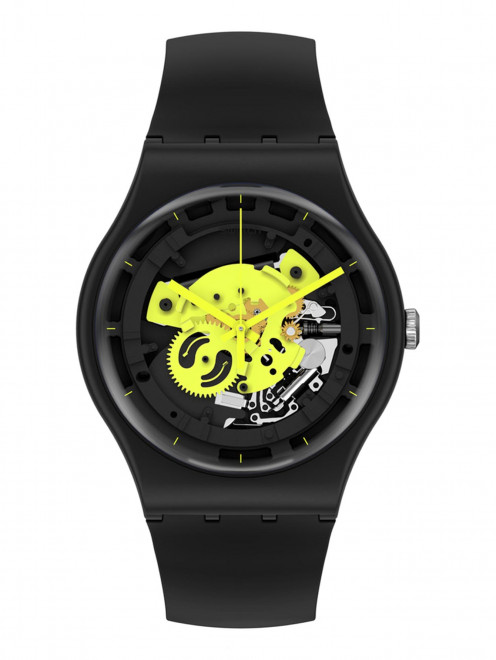 Часы Time To Yellow Big Swatch - Общий вид