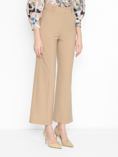 Брюки из шерсти Weekend Max Mara - МодельВерхНиз