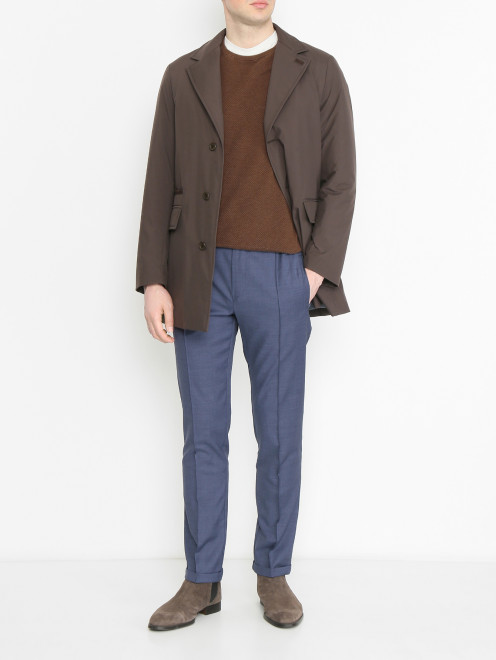 Куртка на пуговицах с карманами Doriani Cashmere - МодельОбщийВид