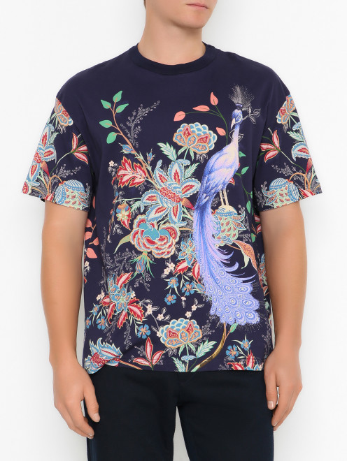 Футболка оверсайз Etro - МодельВерхНиз