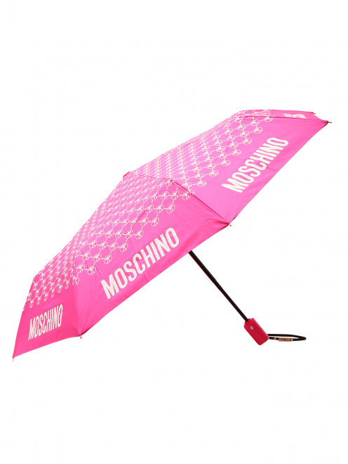 Складной зонт с логотипом Moschino - Общий вид