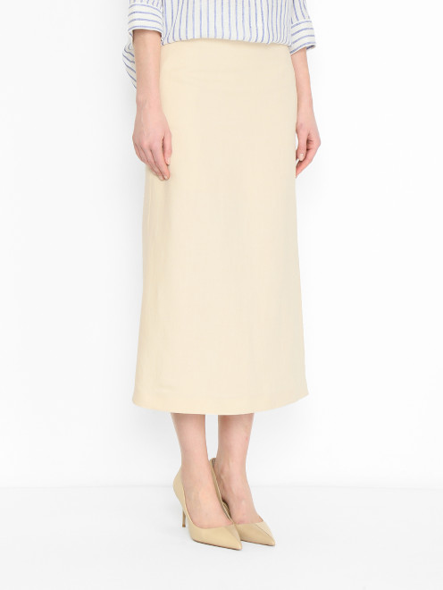 Юбка-макси с разрезом Weekend Max Mara - МодельВерхНиз