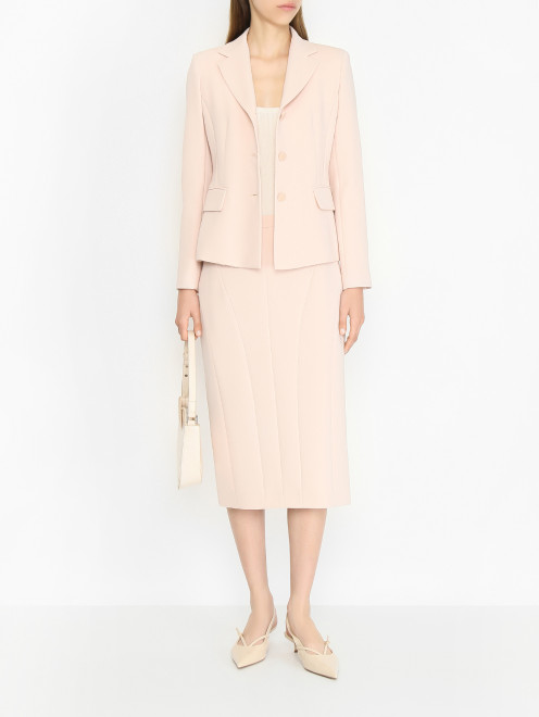 Юбка-карандаш с разрезом Max Mara - МодельОбщийВид