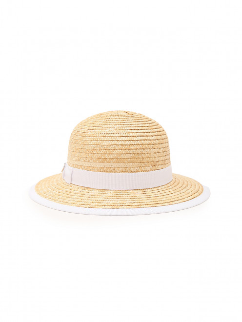 Шляпа из соломы с бантом IL Trenino - Общий вид