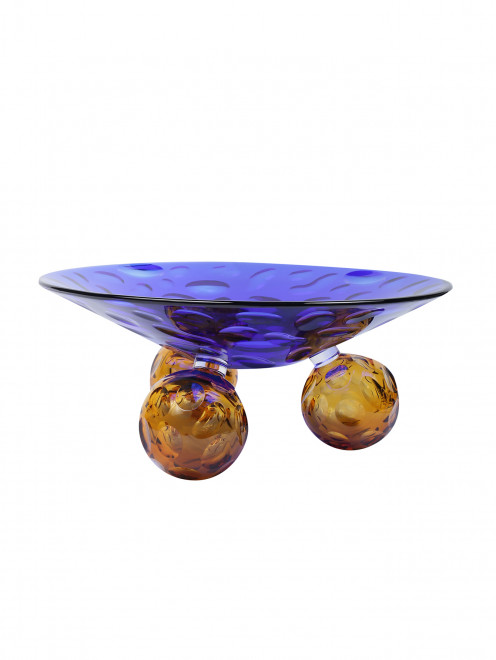 Чаша хрустальная на шарах Mario Cioni - Общий вид