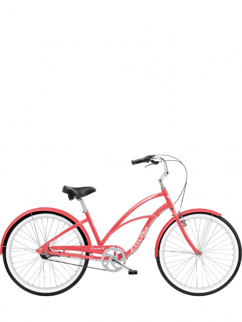 Женский велосипед Electra Cruiser 3i Hibiscus Electra - Общий вид