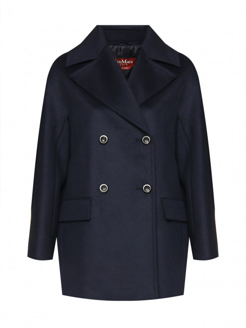 Пальто двубортное из шерсти Max Mara - Общий вид