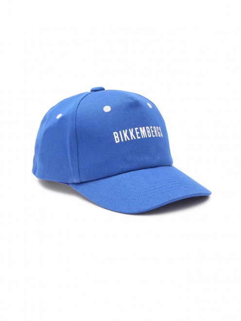 Бейсболка из хлопка с логотипом Bikkembergs - Общий вид