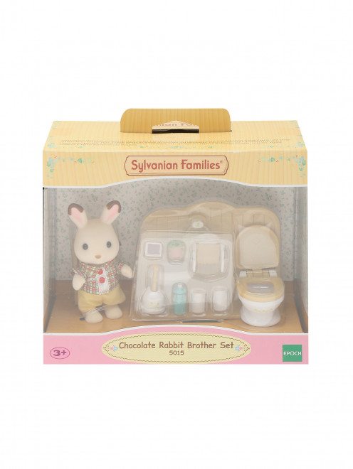 Набор "Братик и туалетная комната" Sylvanian Families - Общий вид