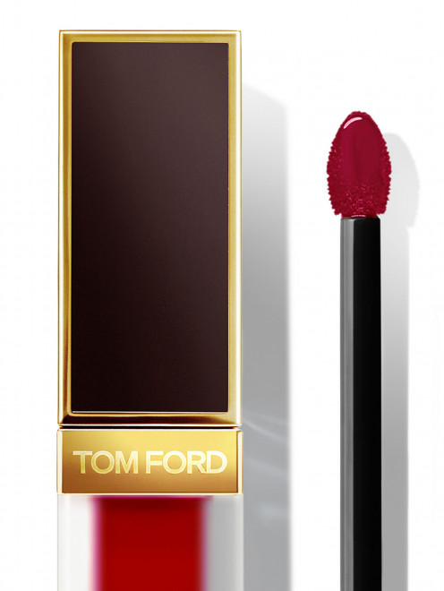Жидкая помада для губ Liquid Lip Luxe Matte, оттенок Temptress, 6 мл Tom Ford - Обтравка1