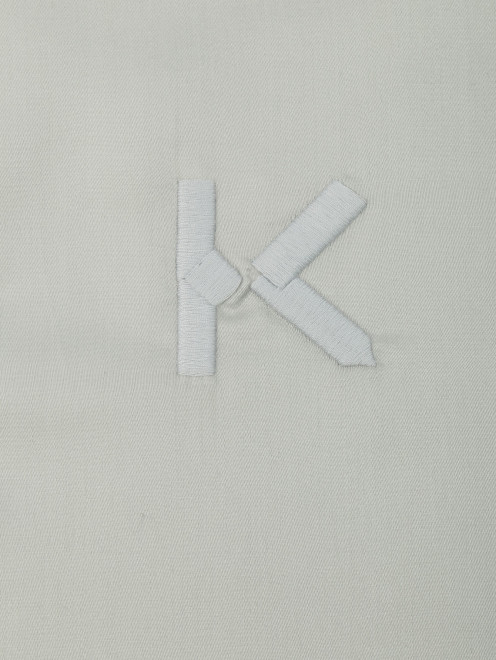 Однотонная наволочка с вышивкой  Kenzo - Деталь