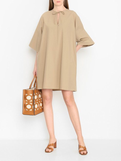 Свободное платье из хлопка Weekend Max Mara - МодельОбщийВид