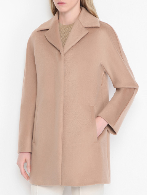 Полупальто на пуговицах Max Mara - МодельВерхНиз