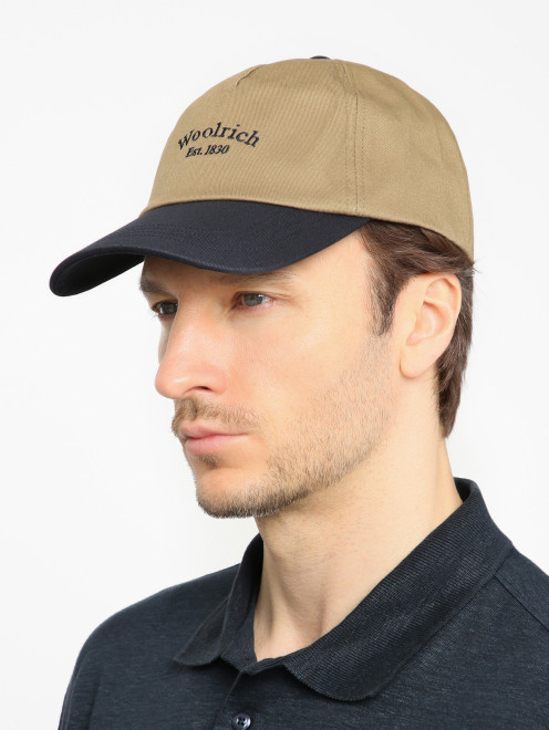 Кепка с логотипом Woolrich - МодельОбщийВид