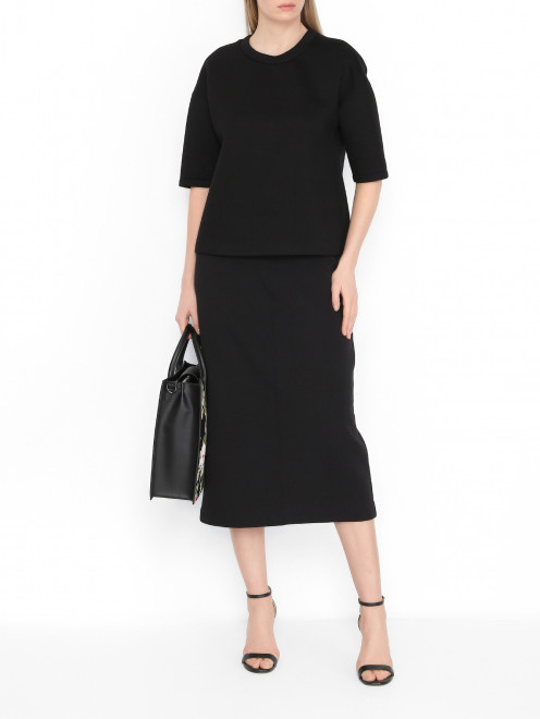 Футболка из плотной вискозы Max Mara - МодельОбщийВид