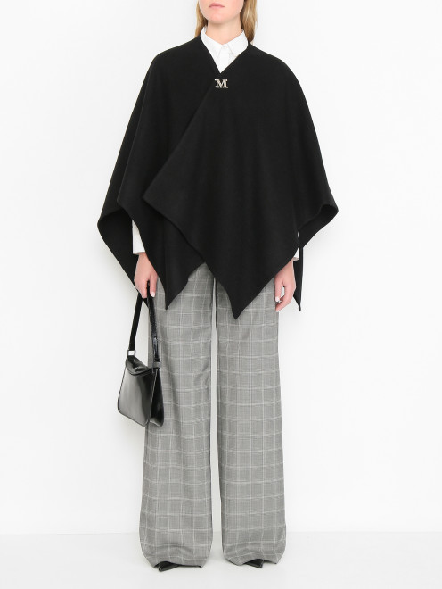 Пончо из смешанной альпаки Max Mara - МодельОбщийВид