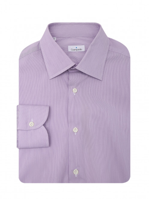 Рубашка из хлопка с узором "Полоска" Giampaolo - Общий вид