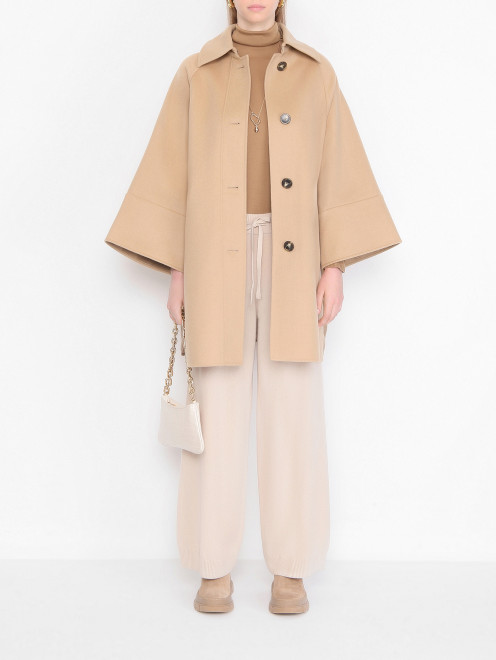Пальто из шерсти Weekend Max Mara - МодельОбщийВид