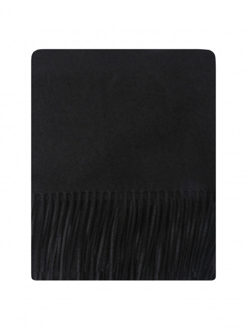 Шарф из шелка и кашемира с бахромой Piacenza Cashmere 1733 - Общий вид