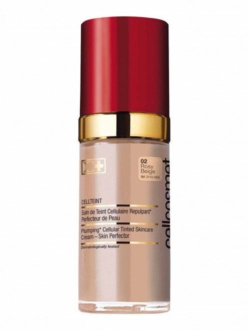  Клеточный крем с тональным эффектом - №02 Розовый беж, Skin Care, 30ml Cellcosmet & Cellmen - Общий вид