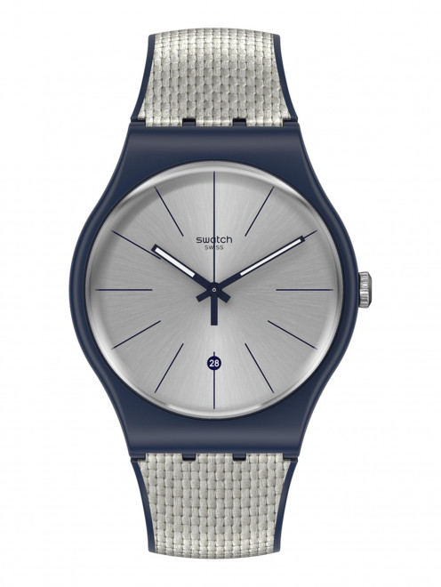 Часы Grey Cord Swatch - Общий вид