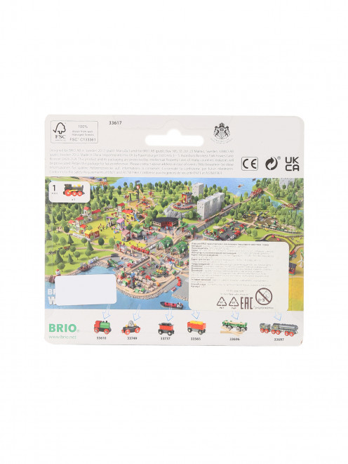Паровоз с поршнем BRIO - Обтравка1