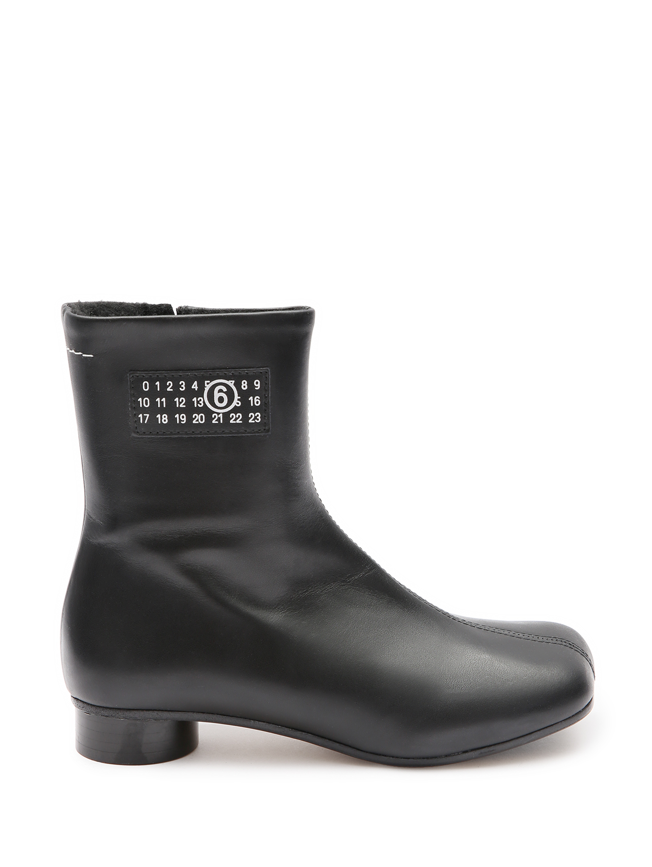 Ботильоны из кожи